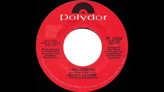 1979 HITS ARCHIVE: I Will Survive - Gloria Gaynor (a #1 record--stereo 45 single version)