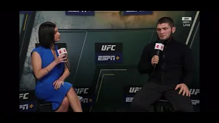 Khabib Nurmagomedov explains his decision to retire: ”Nothing else to prove”