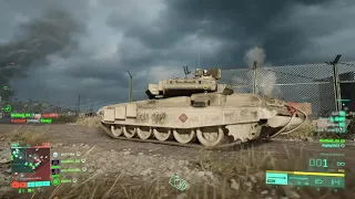 Battlefield 2042  Tanks game play