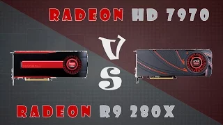Radeon HD 7970 vs Radeon R9 280X Detailed Comparison (1080P; 1440P)
