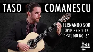 Taso Comanescu performs "Estudio No. 6" by Fernando Sor (Opus 35 No. 17) on a 2023 Jose Vigil guitar