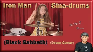 Sina-drums - Iron Man (Black Sabbath) • Drum Cover (Reaction)