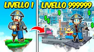 HO COSTRUITO LA CITTÀ DI LIVELLO 999.999.999 SU ROBLOX!