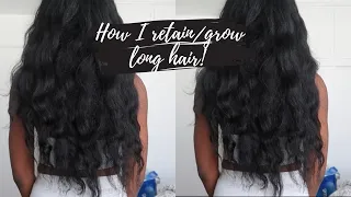 How I Retain/Grow Long Natural Hair | Length Retention "Tips"