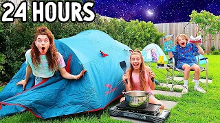 CAMPING OUTSIDE FOR 24HRS w/Norris Nuts