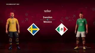 FIFA 23 - Sweden vs Mexico | Group 3 | World Cup 1958 | K75 | PS5™ [4K60]