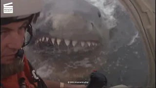 Jaws 2: Helicopter VS White shark HD CLIP