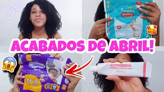 USADOS E ACABADOS DO MÊS DE ABRIL | Produtos de higiene do bebê ❤