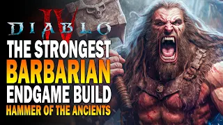 The Strongest & Best Endgame Barbarian Build In Diablo 4 - Diablo 4 Barbarian HOTA Build