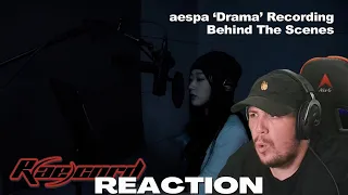 Reaction To Aespa Drama Recording Behind