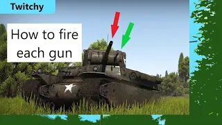 How to fire multi gun systems on War Thunder