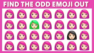 Find the odd emoji one out | emoji challenge | brain teaser | 97%fail | mind your logic