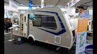 Caravelair Artica 465 Caravan Camper Travel Trailer new model walkaround and interior K0425