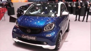 Smart Fortwo Carlsson 2015 In detail review walkaround Interior Exterior