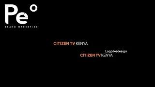 Logo Redesign Concept Project - CitizenTV Kenya