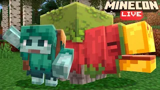 I added mobs from Minecon...