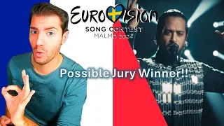 France Eurovision 2024 Slimane "Mon Amour" Reaction/Reacción + Análisis canción (english subtitles)
