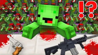 JJ and Mikey in Zombie Apocalypse in Minecraft Challenge - Maizen