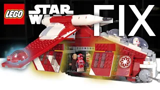 Ich RETTE dein neues Republic GUNSHIP (TOP 4) 😱 Lego Star Wars 75354 MOC