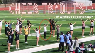 I tried out for my high school's cheer team with ZERO experience