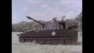 105mm Howitzer M108, Self Propelled - US Army Field Artillery Weapons - CharlieDeanArchives