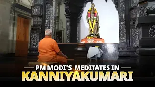 LIVE: PM Modi meditates at the serene Swami Vivekananda Rock Memorial in Kanniyakumari, Tamil Nadu