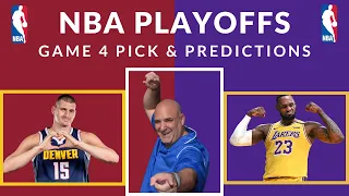 Nuggets Vs Lakers Game 4 Playoff Action! Saturday Showdown | Expert Pick & Predictions #nbaplayoffs