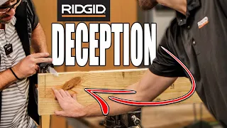 We Test Ridgid's Deceptive Comparison Method!