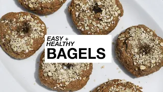 Easy Bagel Recipe  |  Healthy, Vegan, Gluten-Free