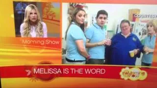 Melissa Tkautz Live on The Morning Show