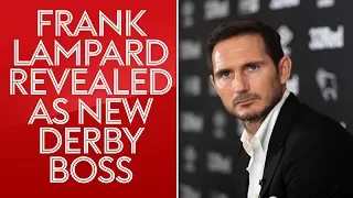 Frank Lampard's first press conference as Derby manager