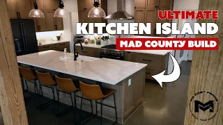 The ULTIMATE Barndominium Kitchen ISLAND | MAD County Build