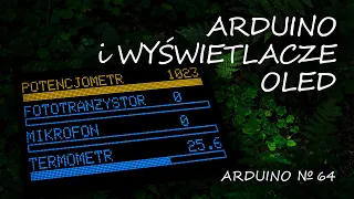 Arduino 64: Wyświetlacze OLED SSD1306