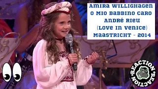 SQUIRREL Reacts to Amira Willighagen - O Mio Babbino Caro - HD - André Rieu (Love in Venice) 2014