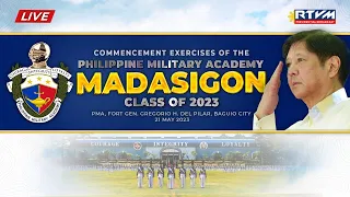 Commencement Exercises of the Philippine Military Academy ‘MADASIGON’ Class of 2023