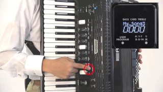 Roland FR-4x/FR-4xb V-Accordion “Using the USB Audio Player”