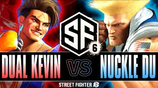 SF6 ▶ Dual Kevin (Luke) vs NuckleDu (Guile) | Street Fighter 6
