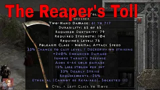 D2R Unique Items - The Reaper's Toll (Thresher)