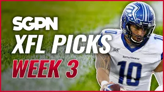 XFL Predictions Week 3 - XFL Picks - Sports Gambling Podcast - XFL Picks 2023