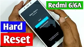 Redmi 6/6A hard reset/forgetting screen lock hard reset/mi 6A hard reset.||@TadrishinfoTech||