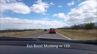 Mustang vs 135i