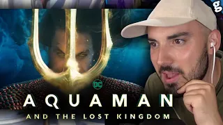 AQUAMAN 2 : REACTION au TRAILER de LE ROYAUME PERDU ! On en pense quoi ?