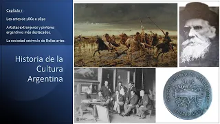 HISTORIA DE LA CULTURA ARGENTINA CAPITULO 7 - LAS ARTES DE 1860 A 1890