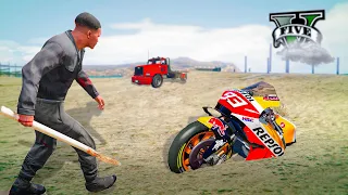 ENCUENTRO MOTOS de LUJO ENTERRADAS en GTA 5 (MODS) - Elchurches