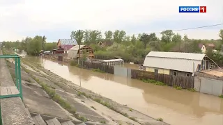 В Абакан пришла большая вода