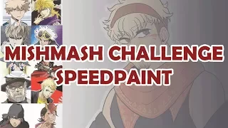 Mishmash Challenge! [CHARACTER DESIGN SPEEDPAINT] (w/ voiceover)
