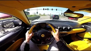 Ferrari F12 vs Novitec McLaren 720S TUNNELRUN!