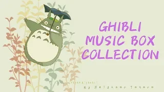 【♪】 GHIBLI Music Box Collection - 1 Hour of relaxing songs