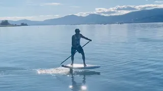 Sup Foil Flat Water Start with the Axis 1310