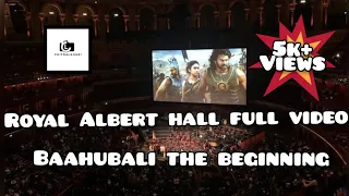 Royal Albert hall Baahubali full show | Prabhas | |S.S.Rajamouli | | Rana | | Anushka |